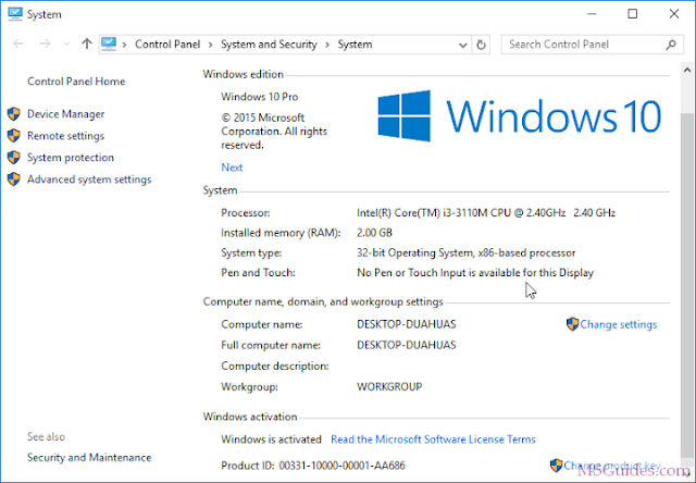 Acitve Windows 10 miễn phí