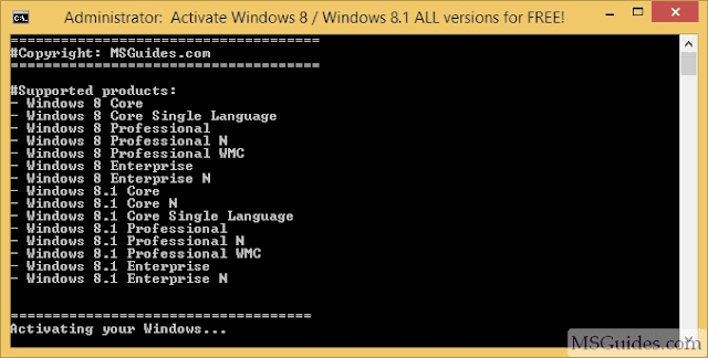 Active Windows 8 / 8.1 miễn phí