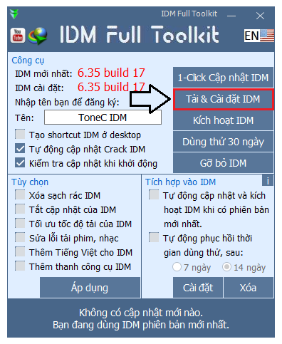 Tải IDM v6.41.20 Mới Nhất - Hướng Dẫn Cài Đặt Chi Tiết