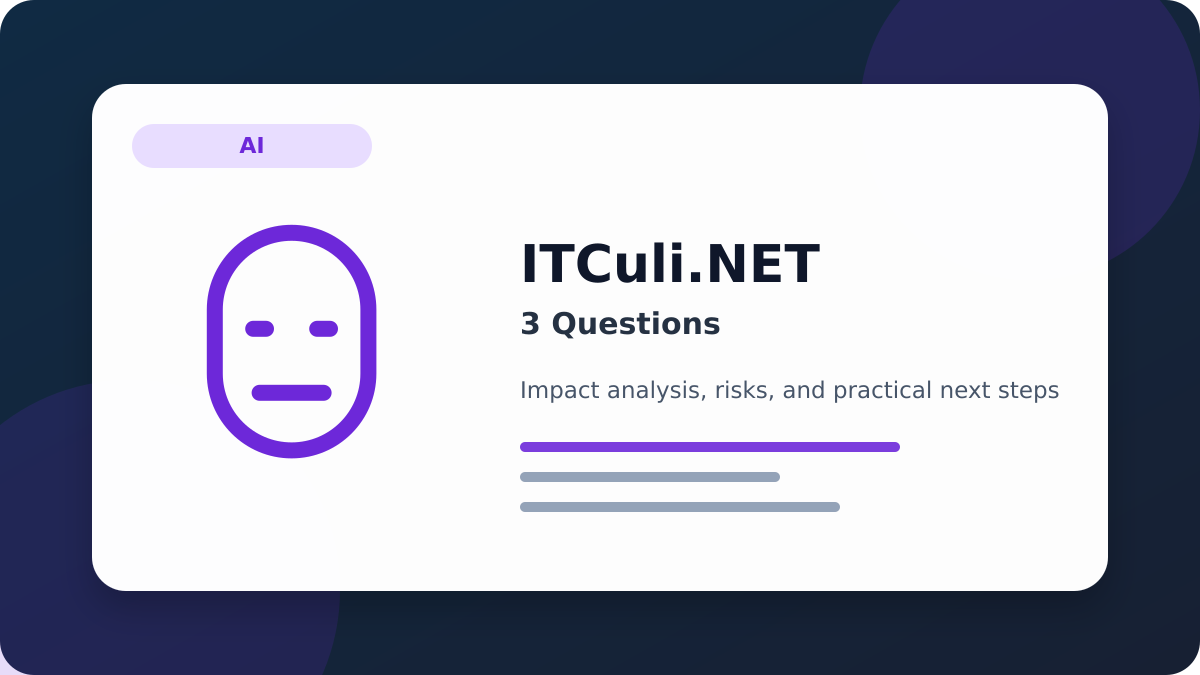Questions new impact analysis