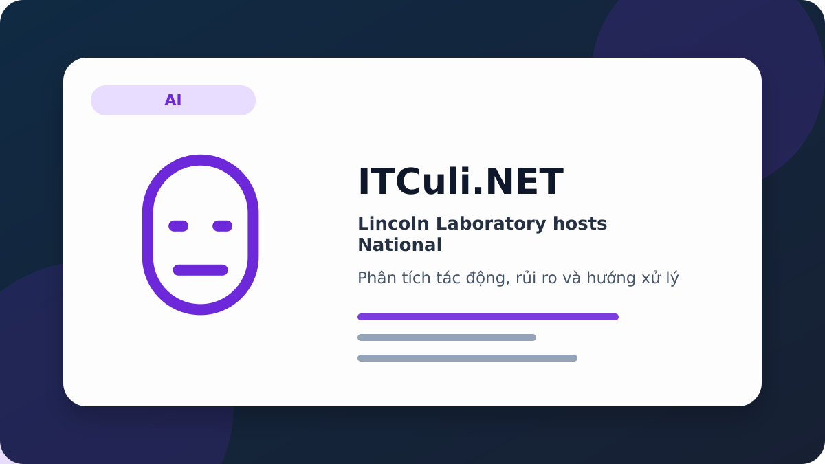 Lincoln Laboratory hosts National phân tích tác động