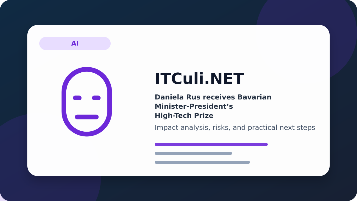 Daniela Rus impact analysis