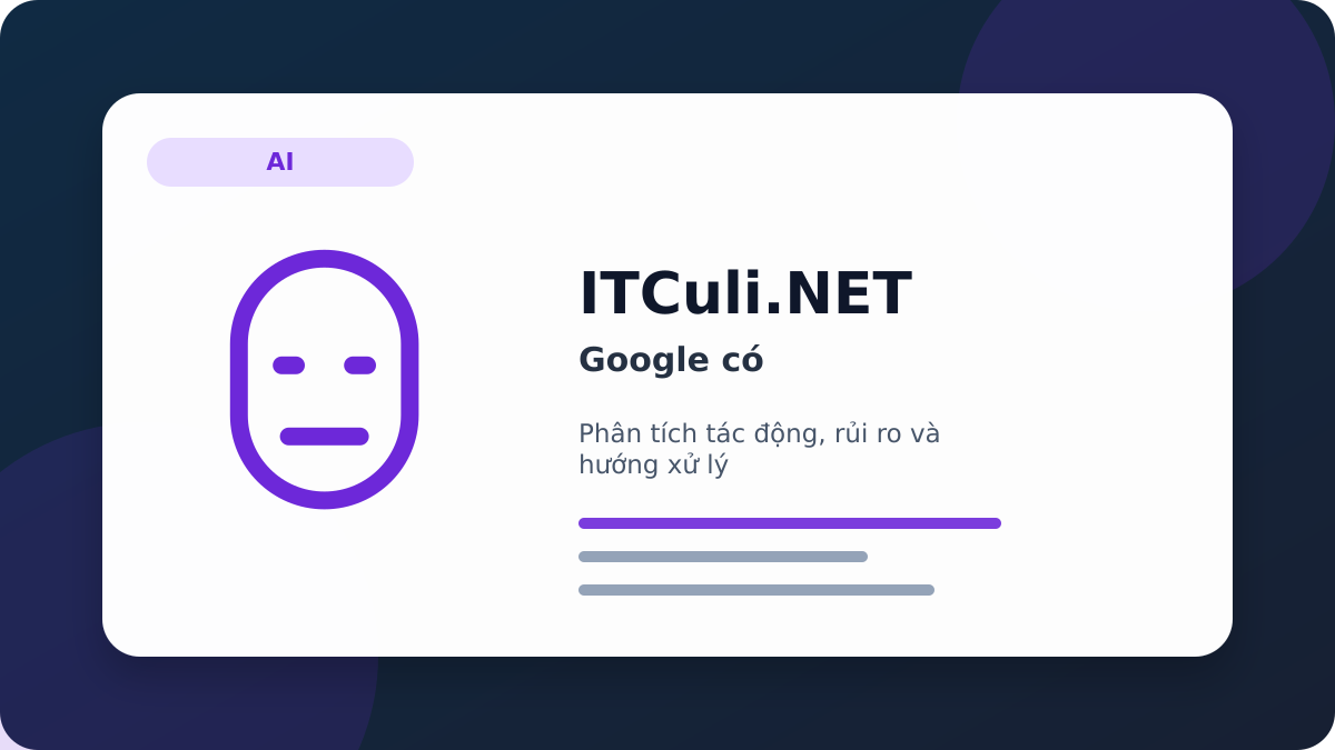 Google phân tích tác động