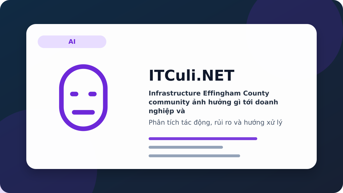 infrastructure Effingham County community phân tích tác động