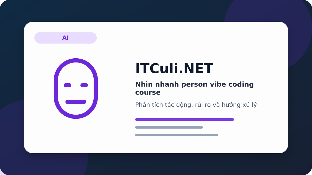 person vibe coding course phân tích tác động