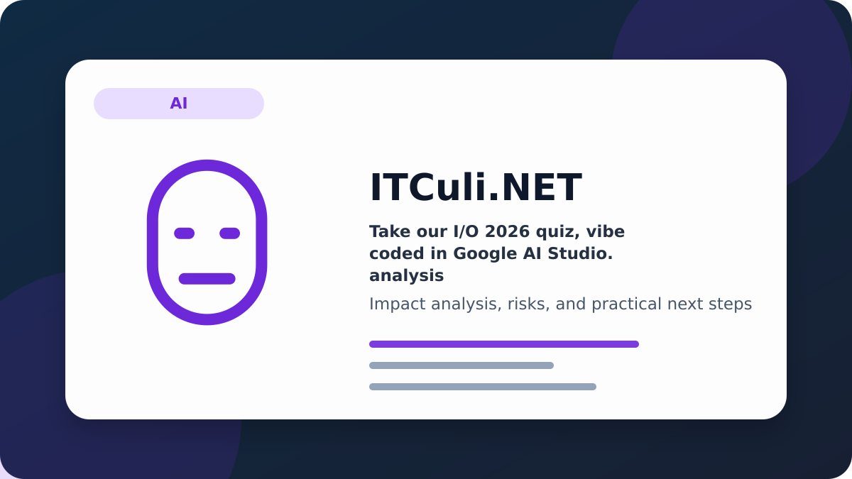 Take our impact analysis