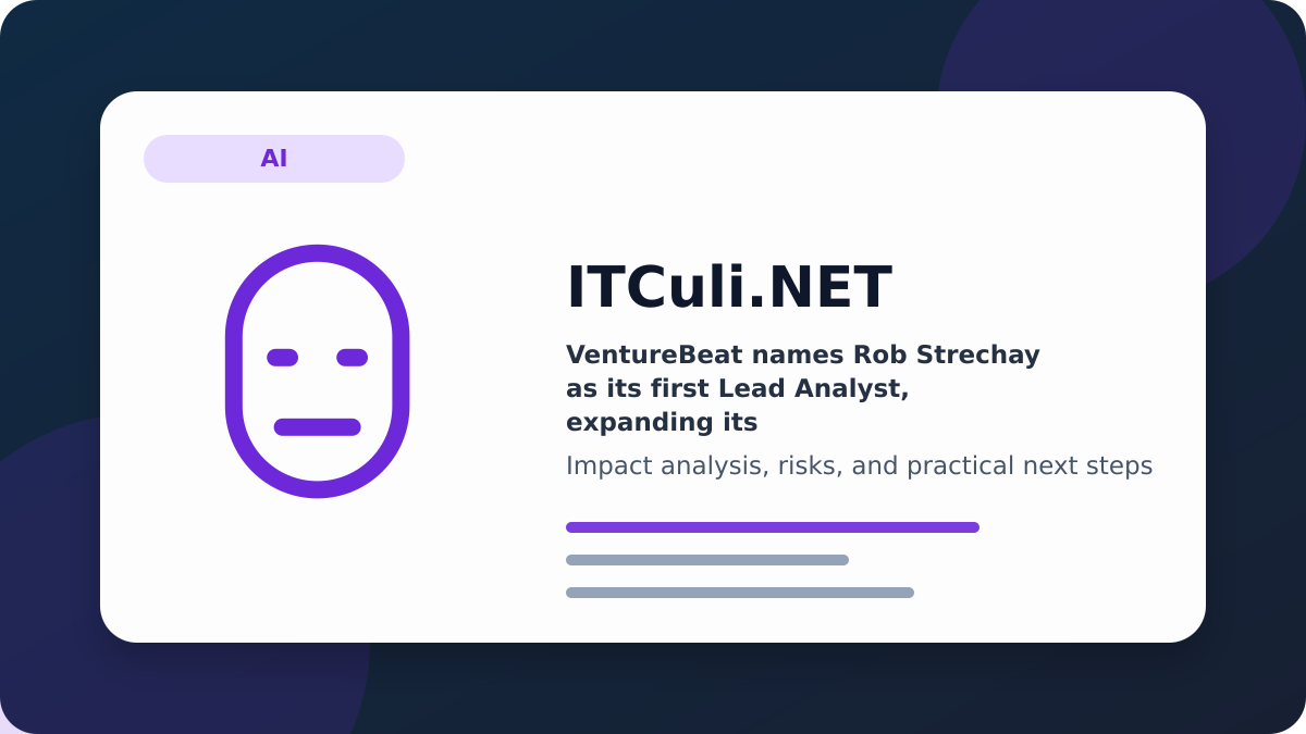 VentureBeat names impact analysis