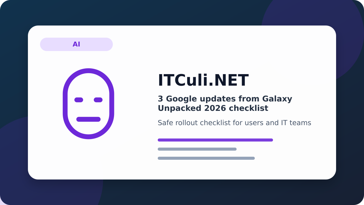 Google updates checklist