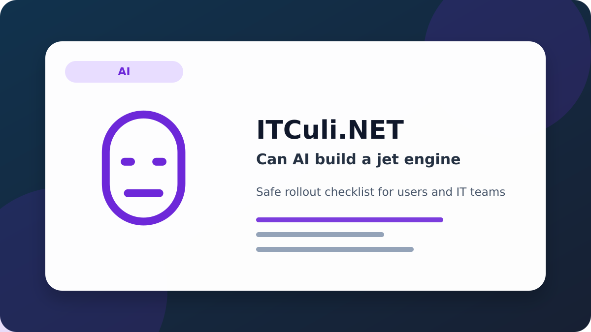 Can build checklist
