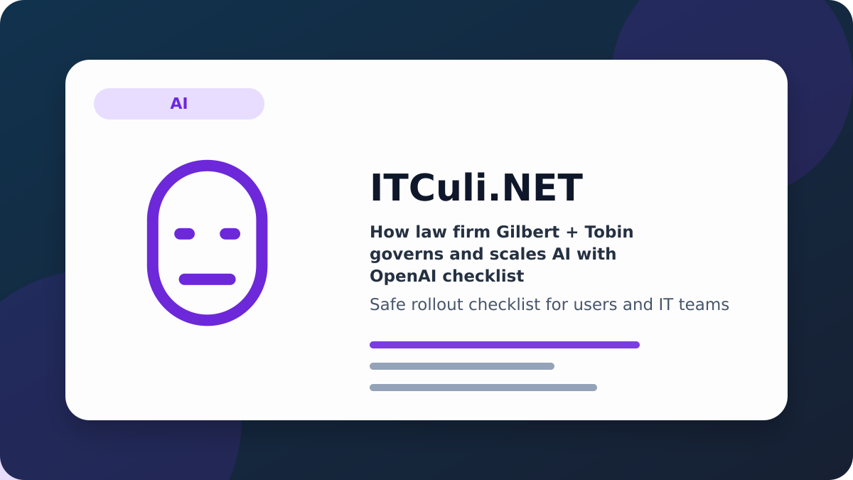 How law checklist