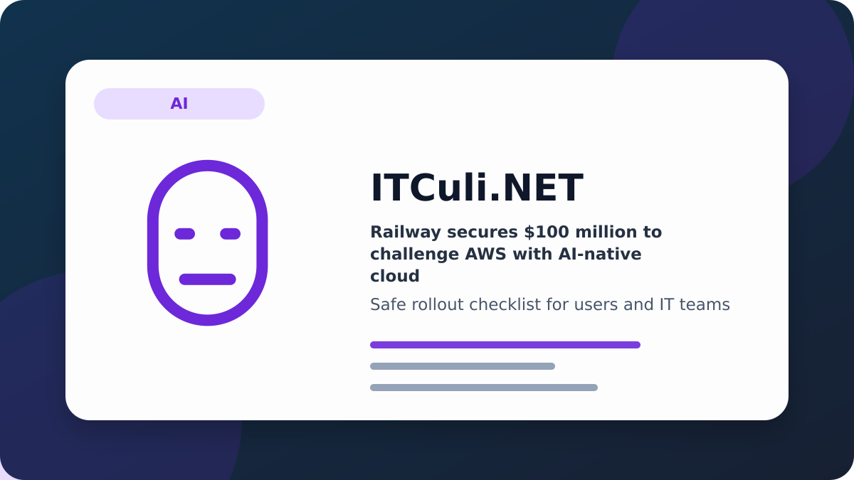 Railway secures checklist