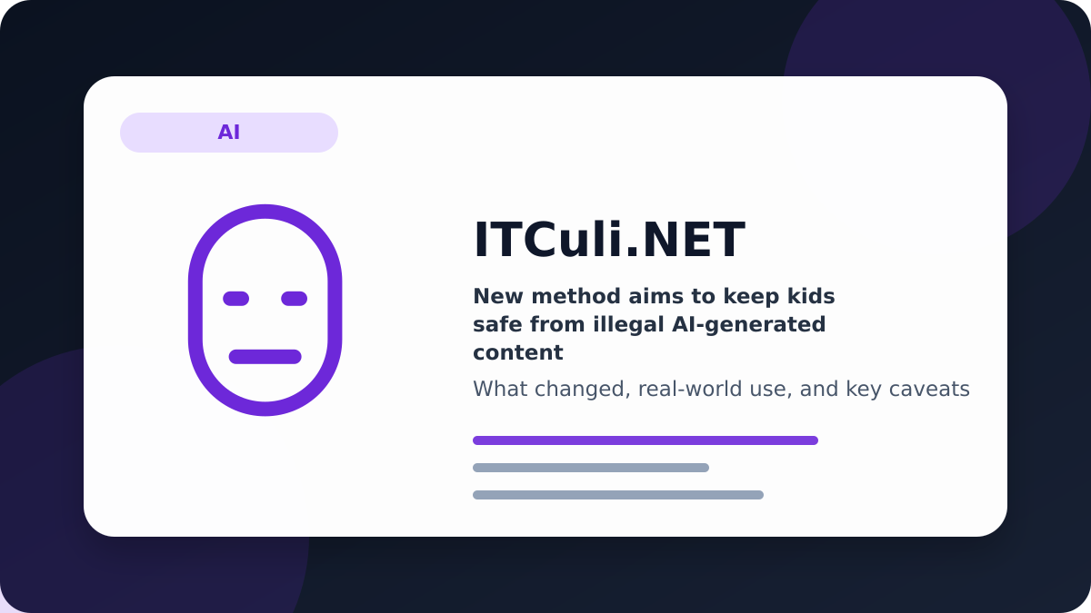 New method overview