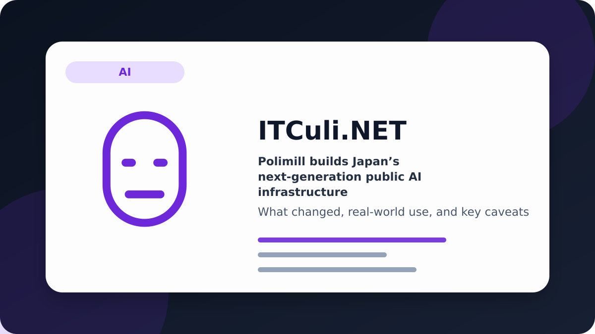 Polimill builds overview