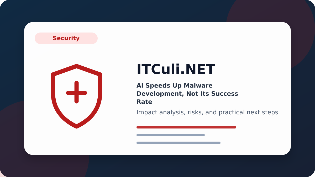 Speeds Malware impact analysis