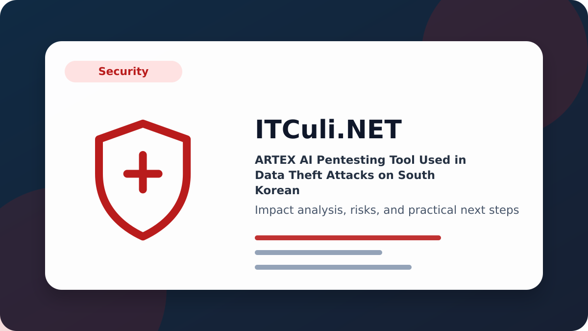 ARTEX Pentesting impact analysis