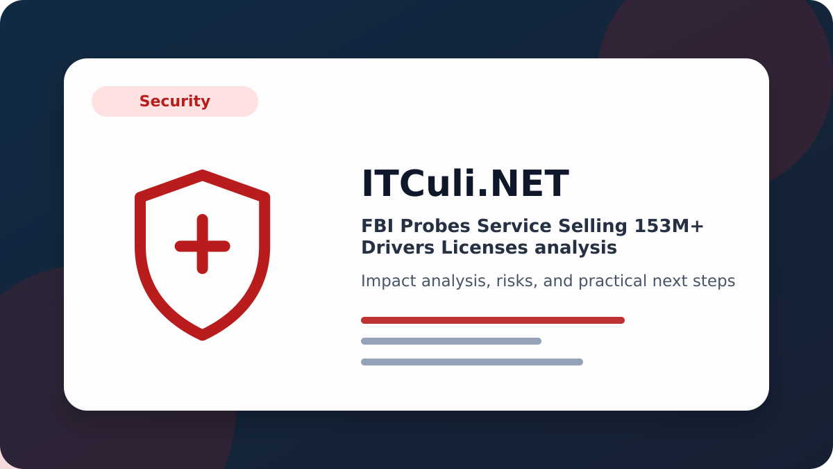 FBI Probes impact analysis