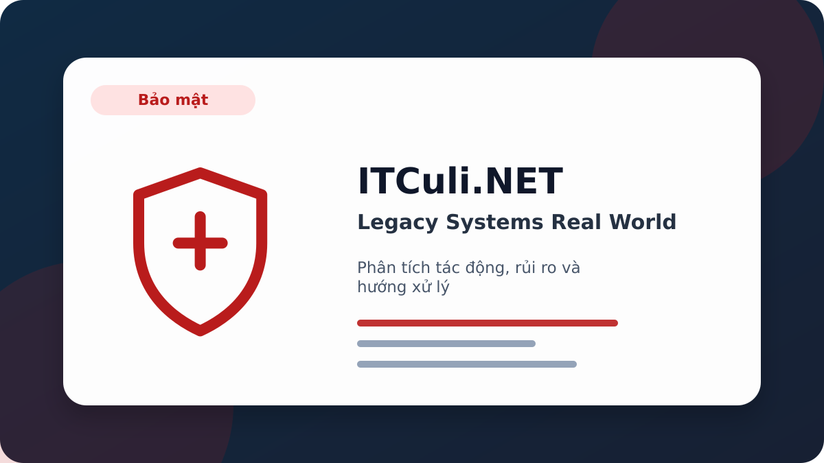 Legacy Systems Real World phân tích tác động