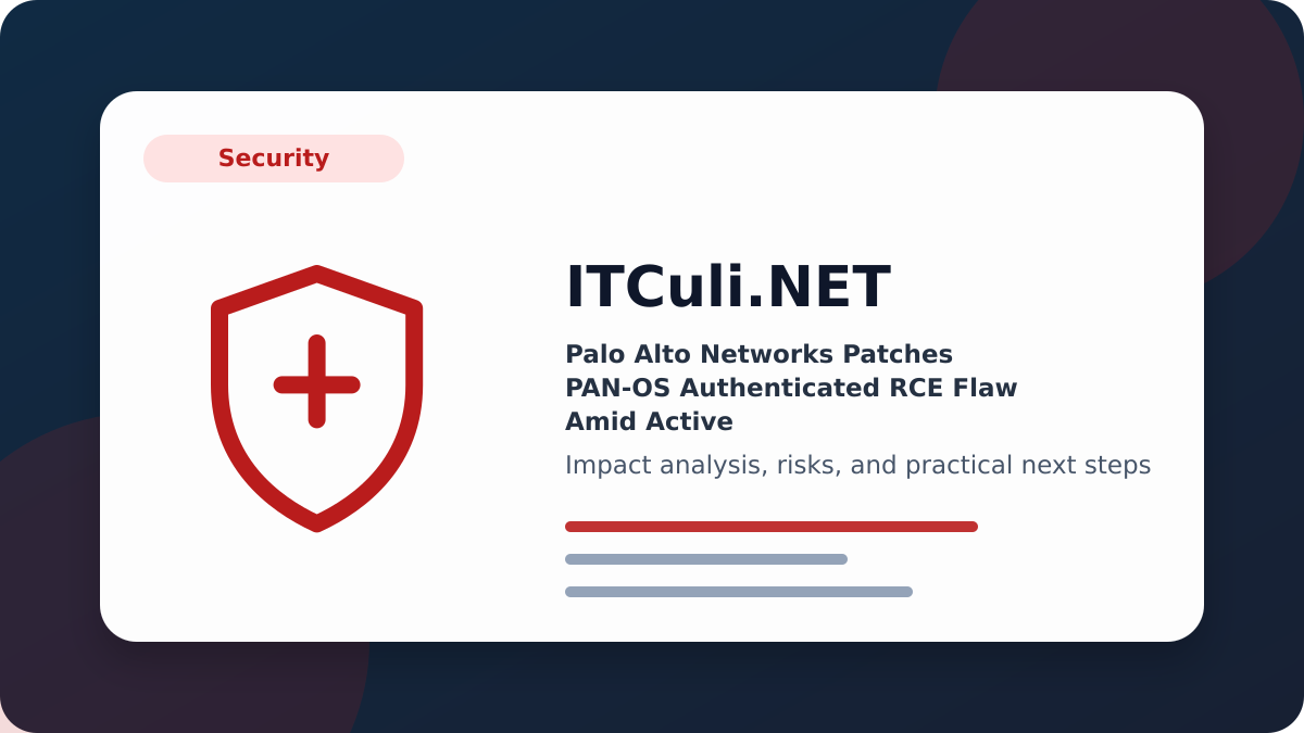 Palo Alto impact analysis