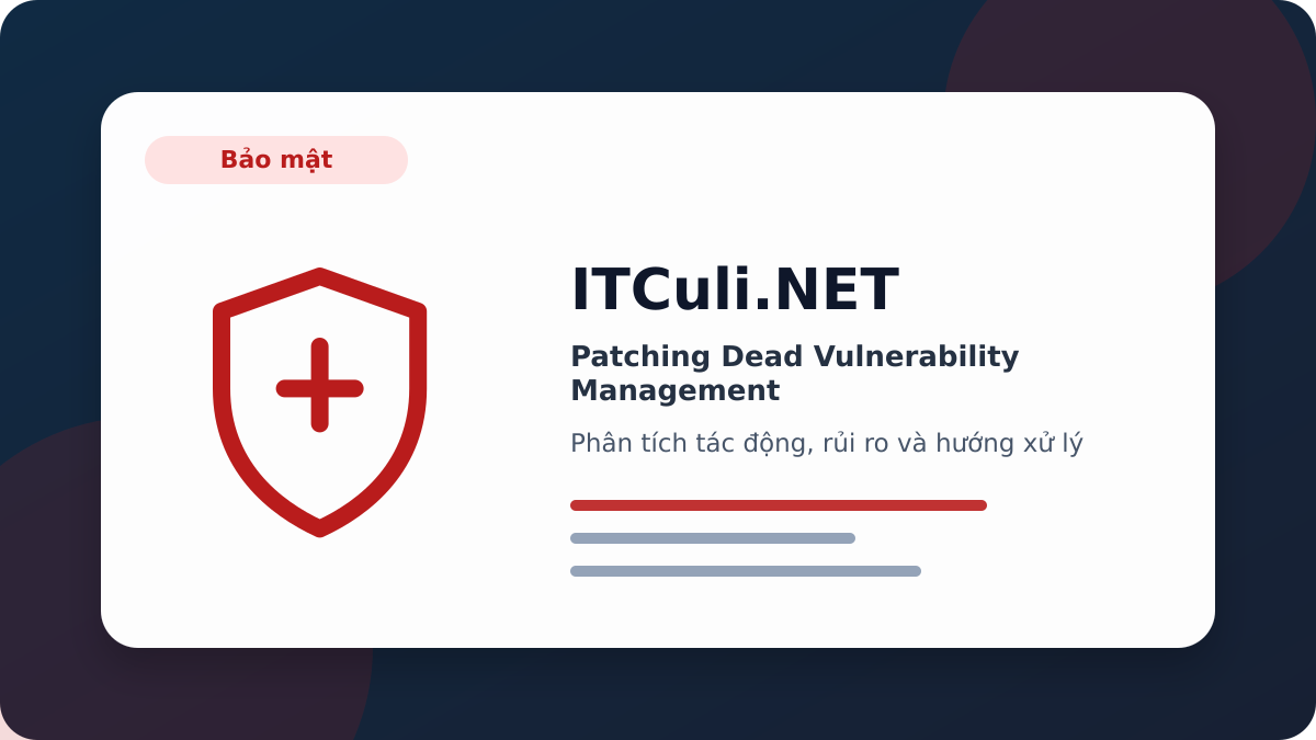 AI làm tốc độ khai thác vượt xa lịch vá truyền thống