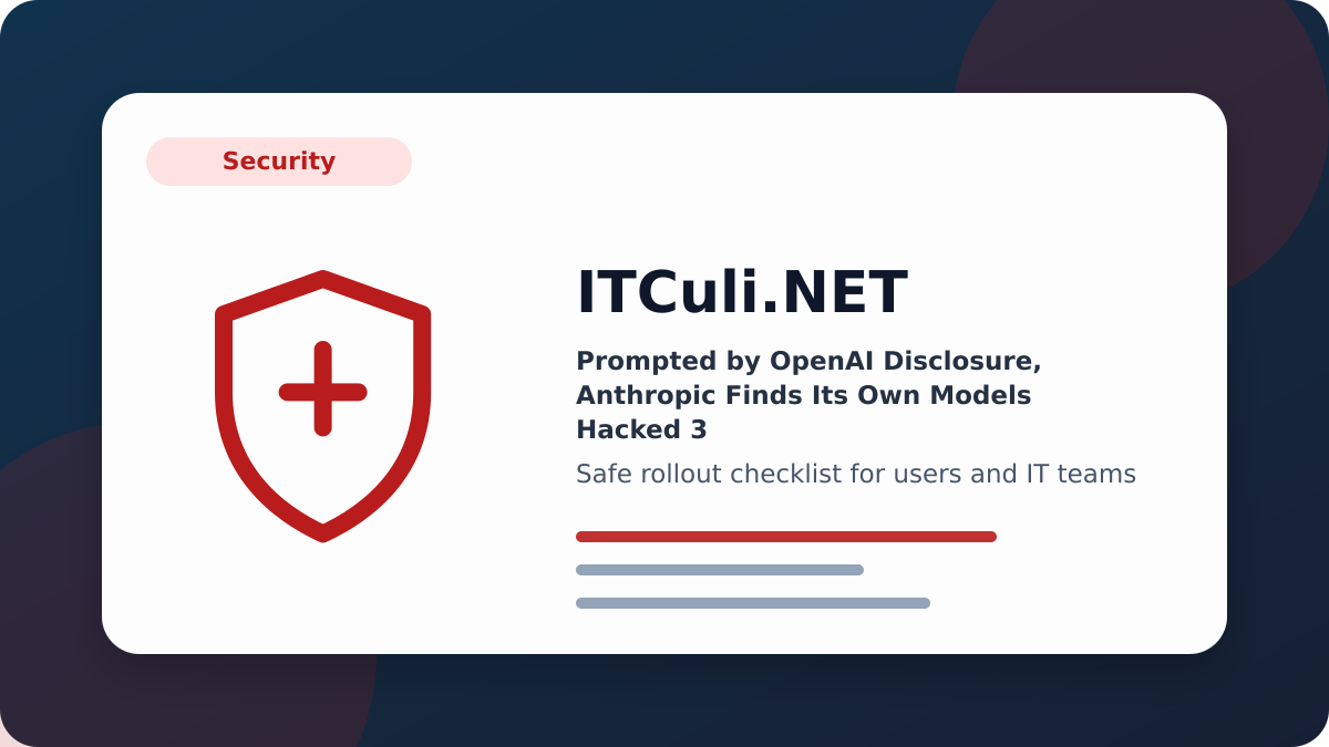 Prompted OpenAI checklist