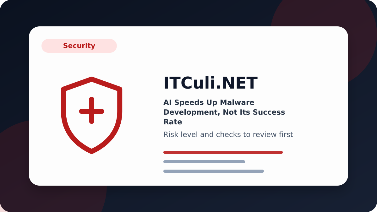 Speeds Malware overview