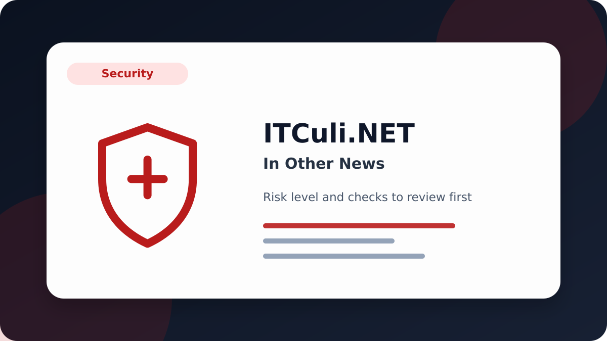 Other News overview