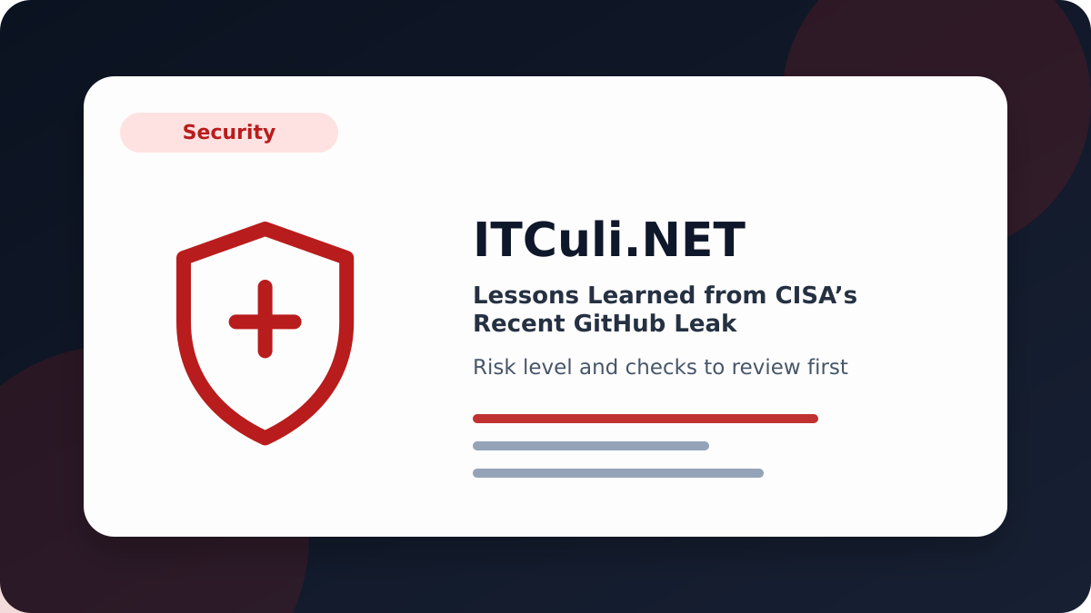 Lessons Learned overview