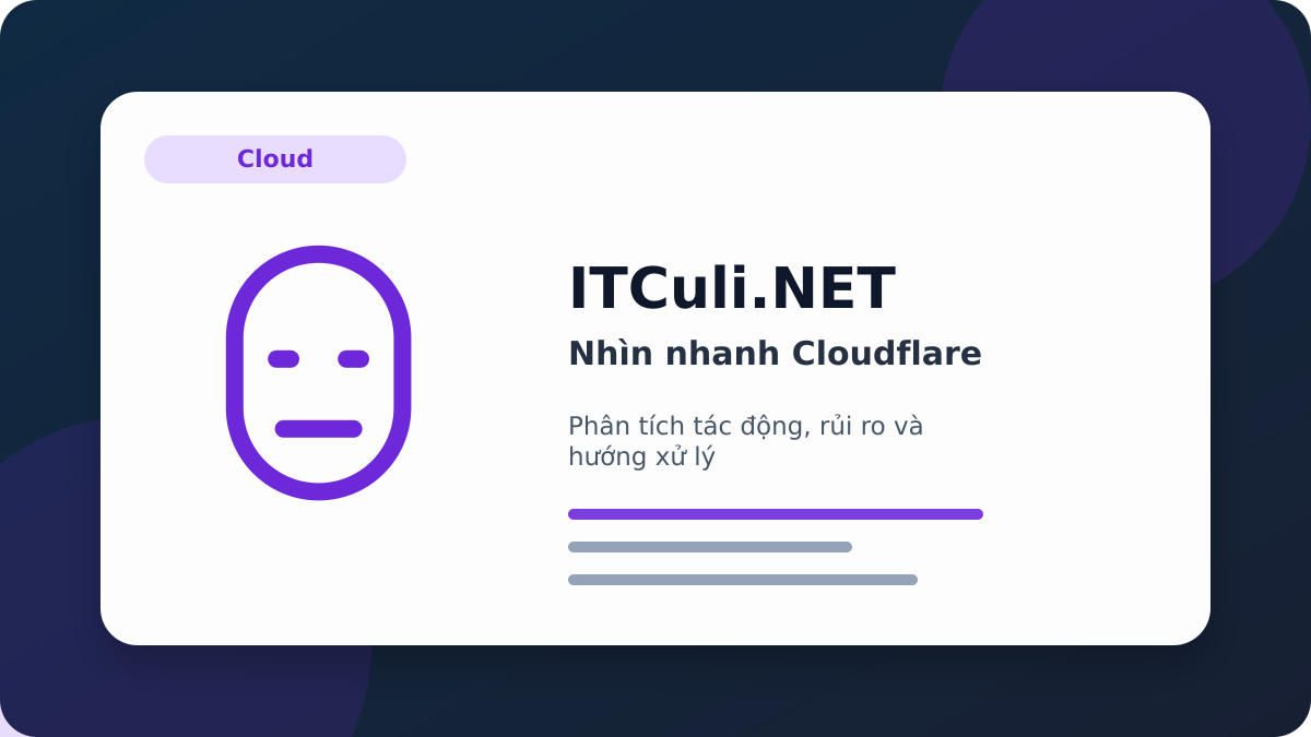 Cloudflare phân tích tác động