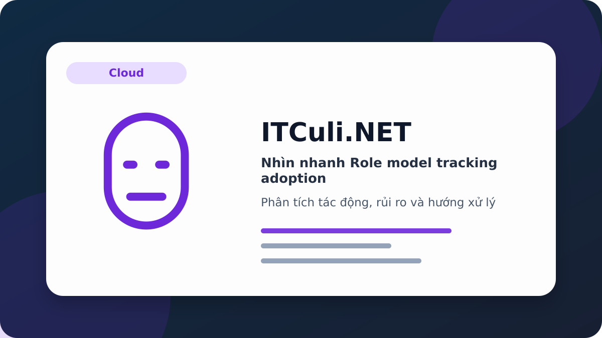 Role model tracking adoption phân tích tác động