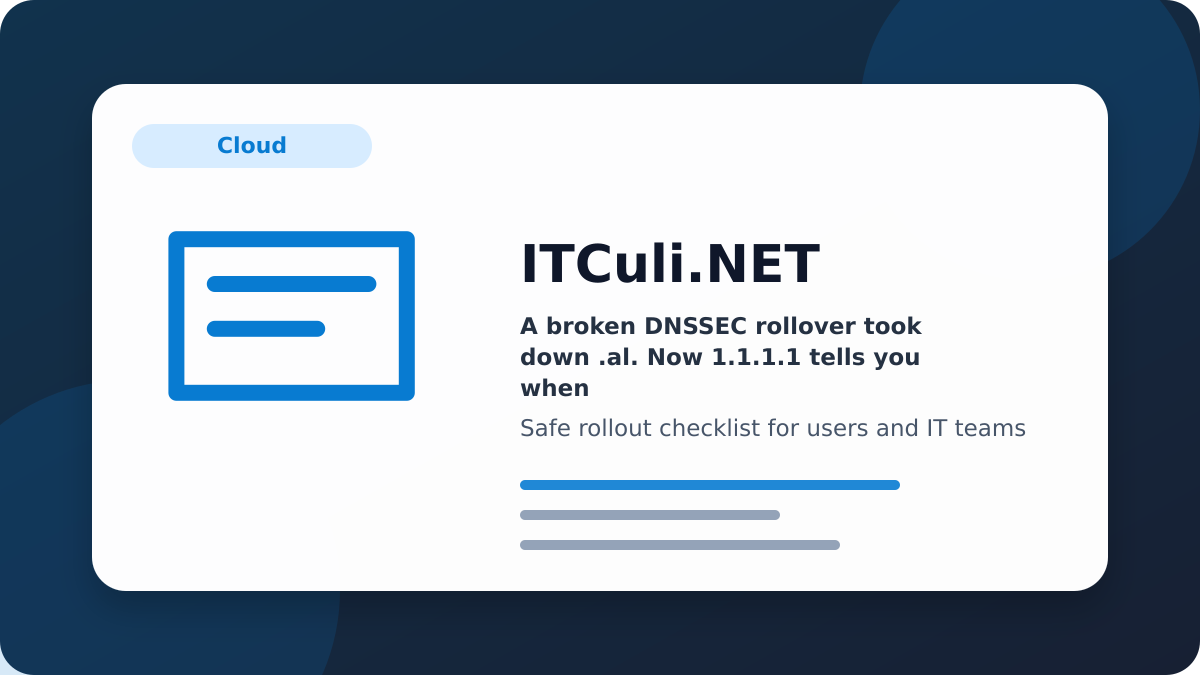 broken DNSSEC rollover image