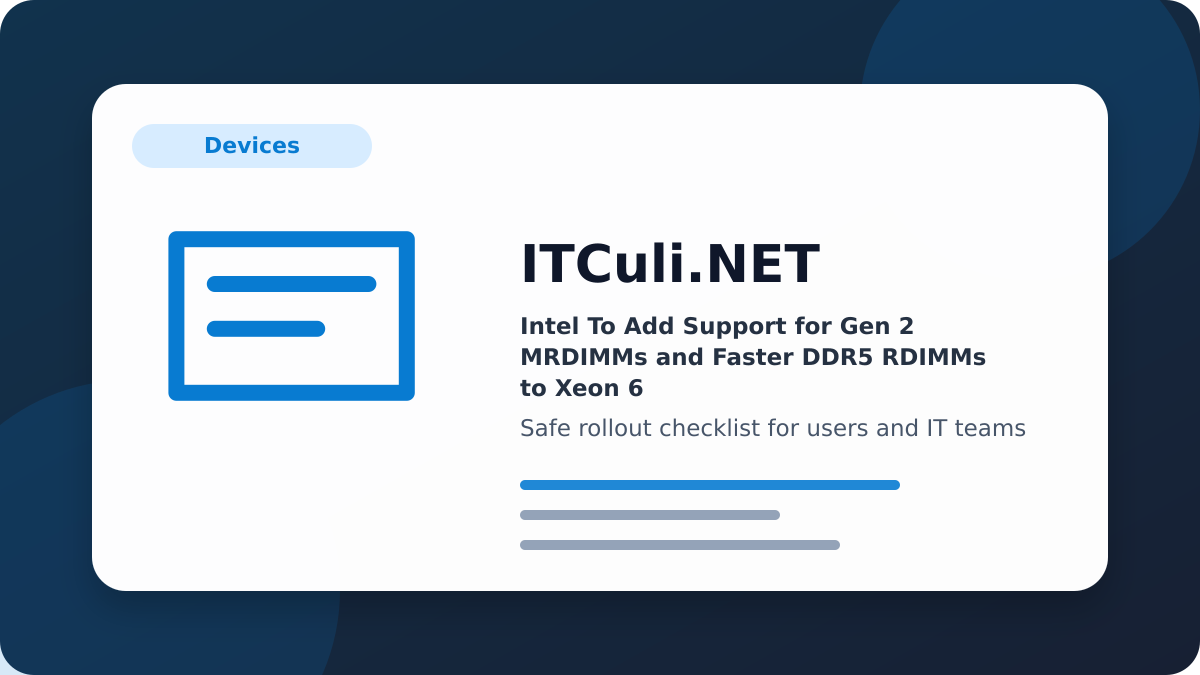 Intel Add Support image