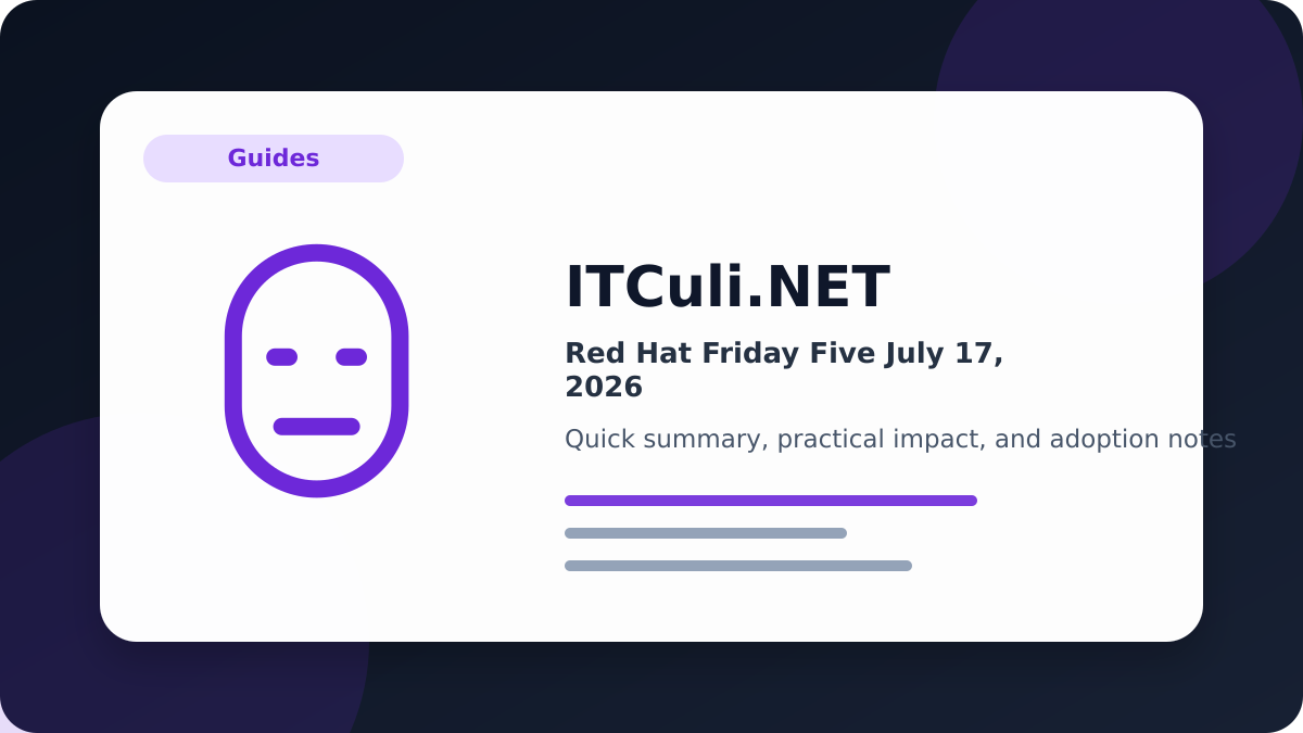 Red Hat Friday image