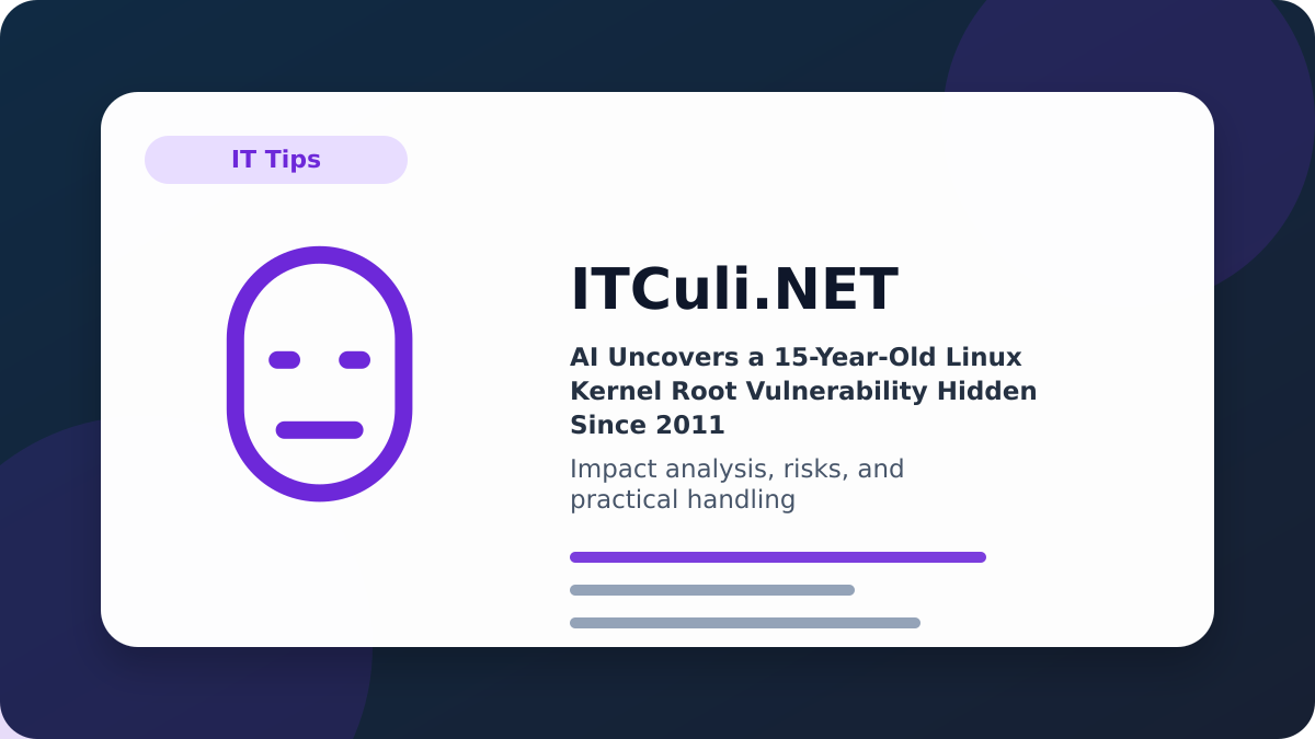 AI Uncovers a 15-Year-Old Linux Kernel impact analysis