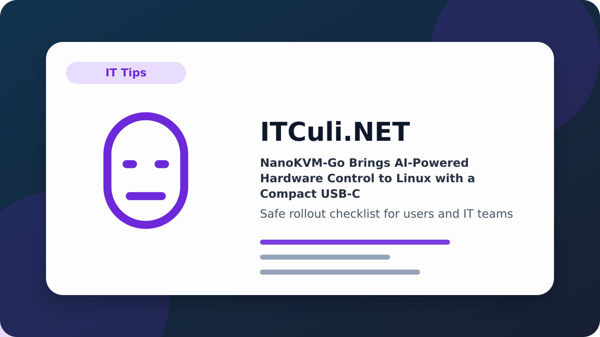 NanoKVM-Go AI-Powered Hardware image