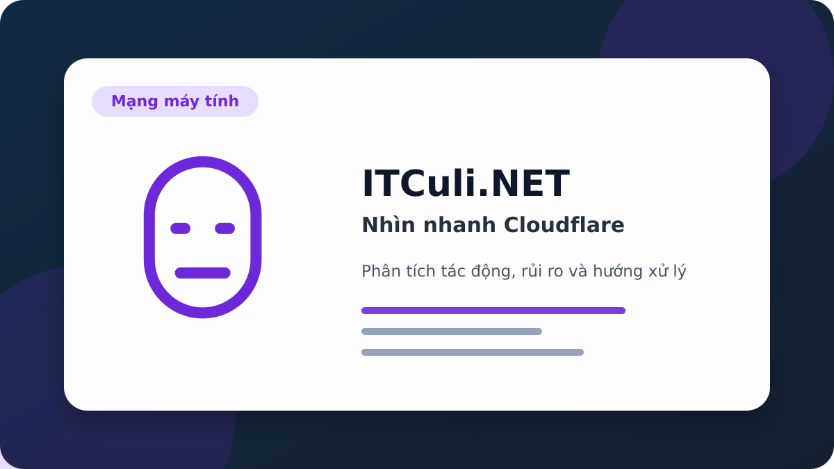 Cloudflare phân tích tác động