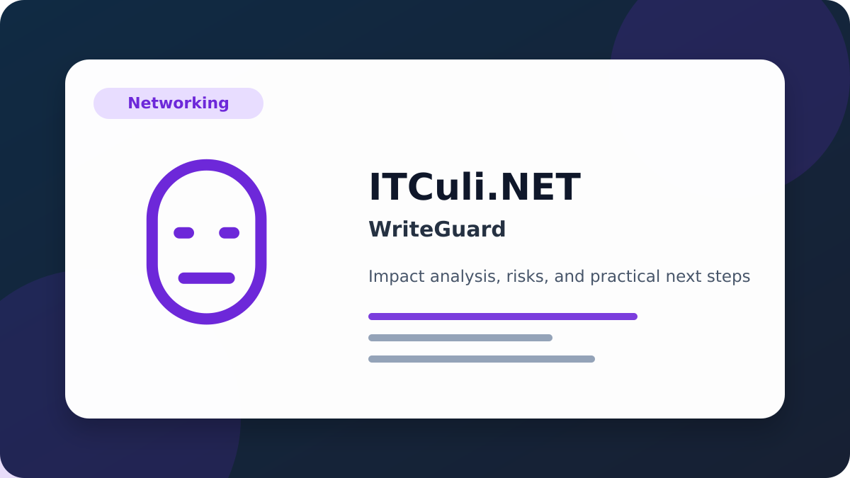 WriteGuard fine-grained impact analysis