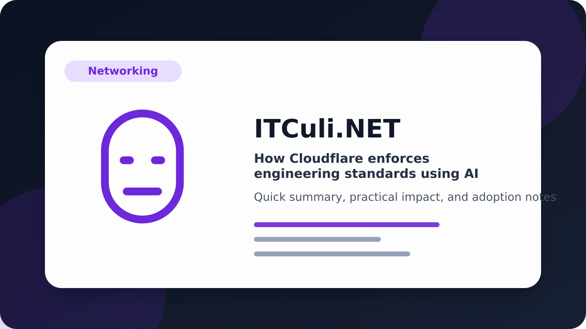 How Cloudflare enforces engineering standards using AI
