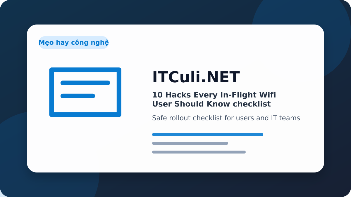 Hacks Every checklist