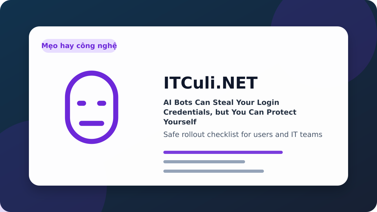 Bots Can checklist
