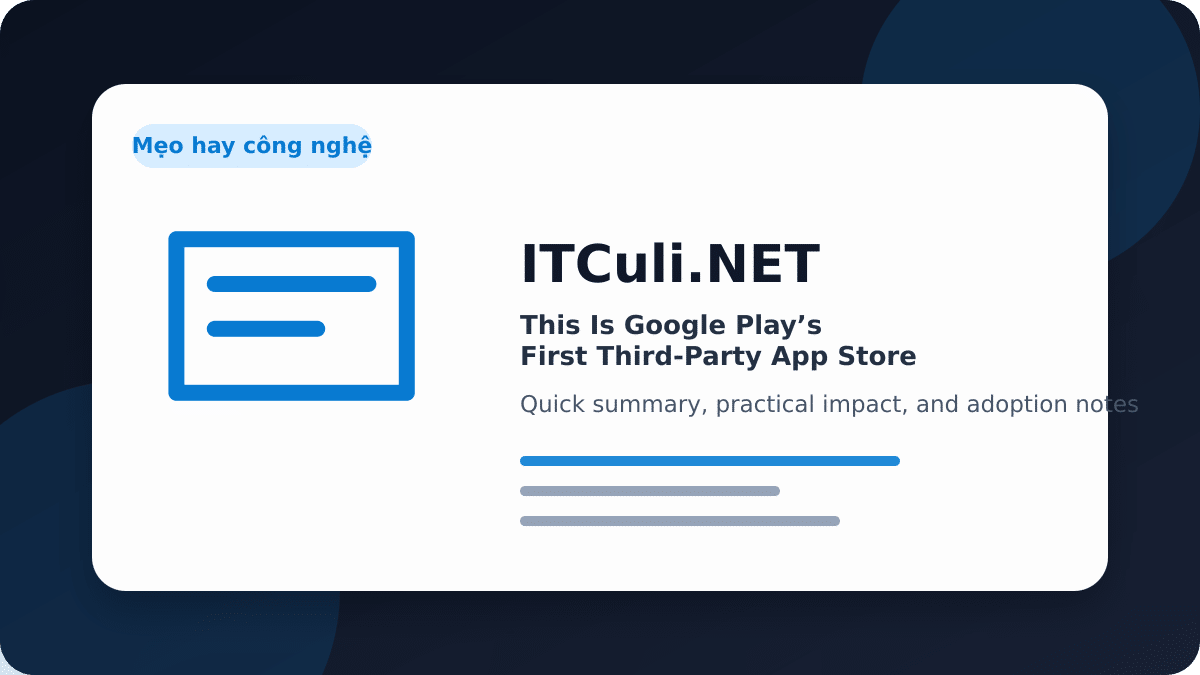 This Is Google Play’s First Third-Party App Store