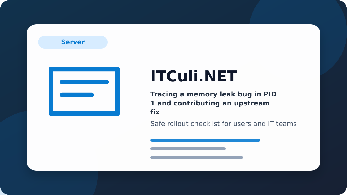 Tracing memory leak image