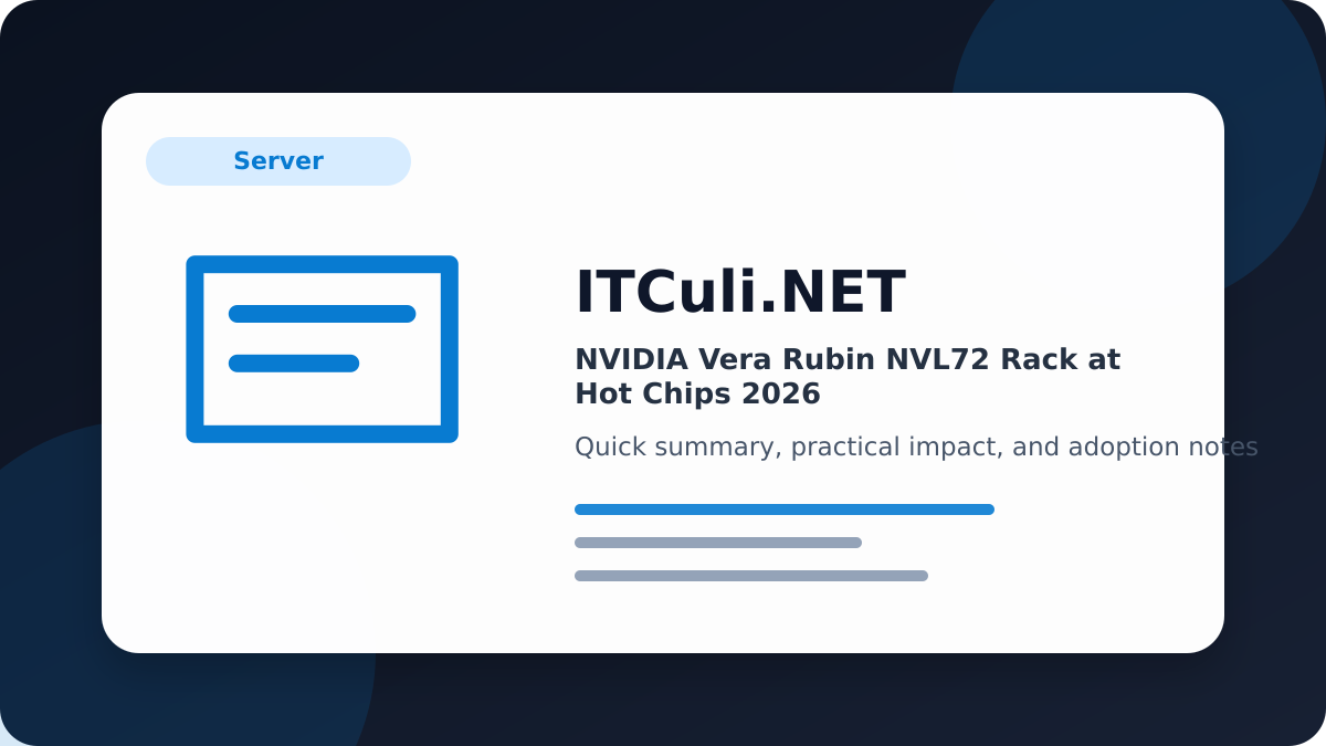 NVIDIA Vera overview