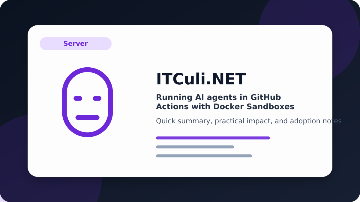 Running agents overview