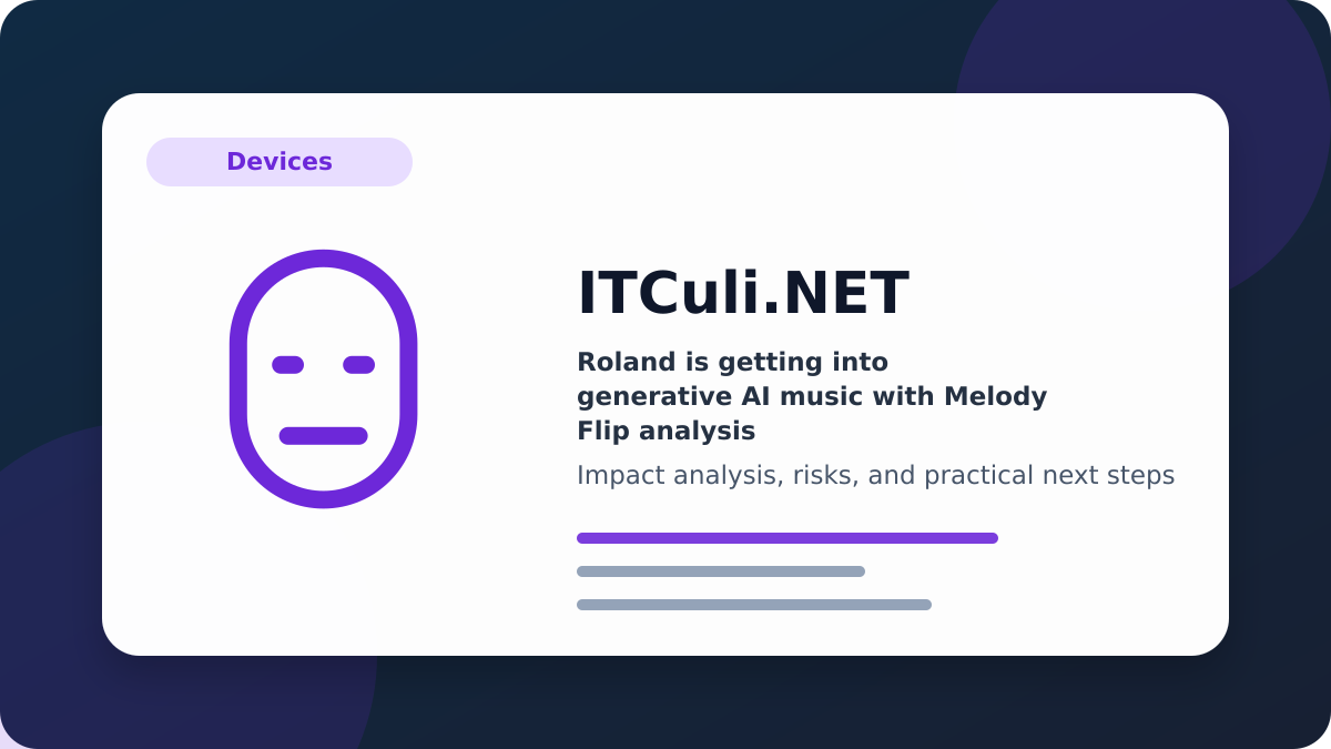 Roland getting impact analysis