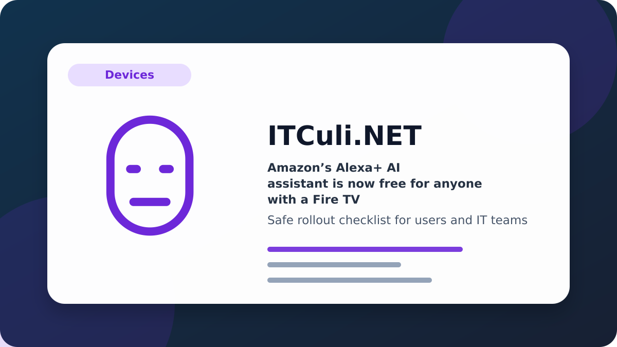 Amazon's Alexa+ checklist