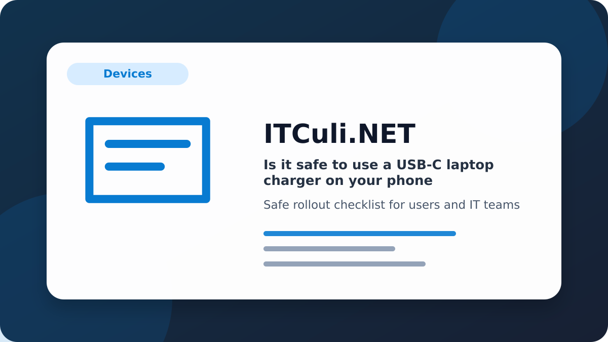 safe use checklist
