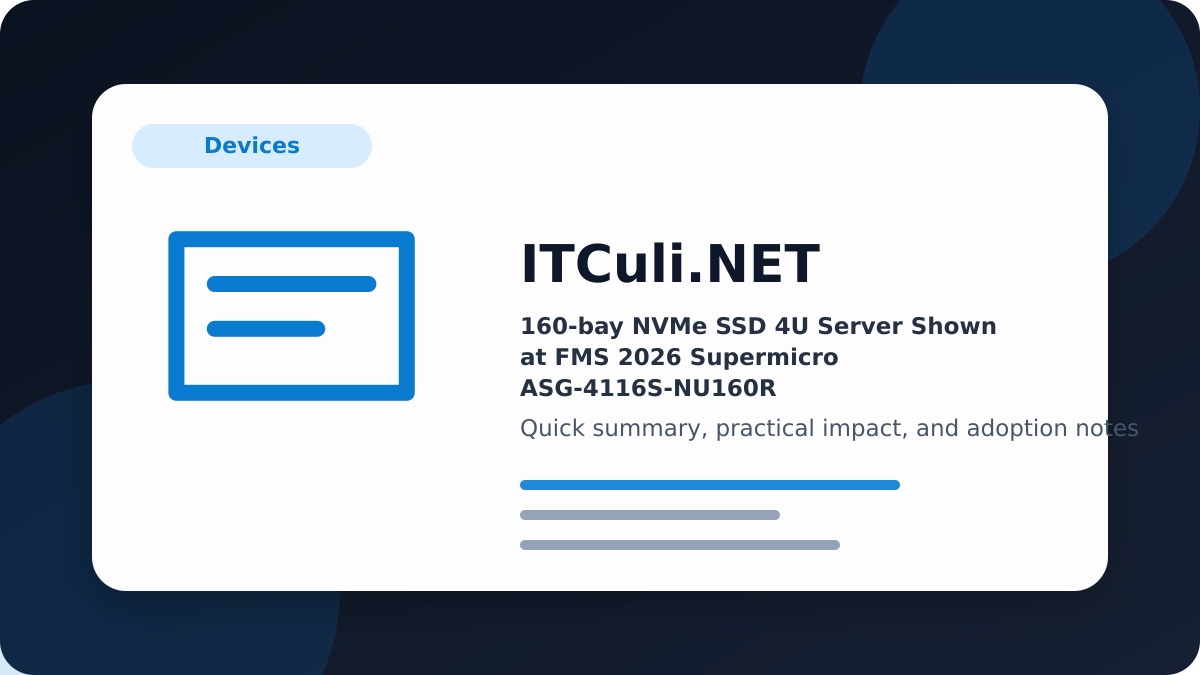 160-bay NVMe overview