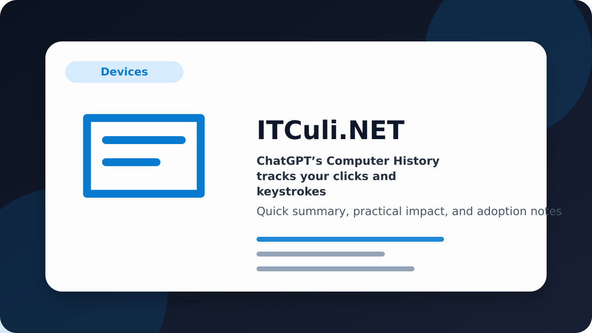 ChatGPT’s Computer overview