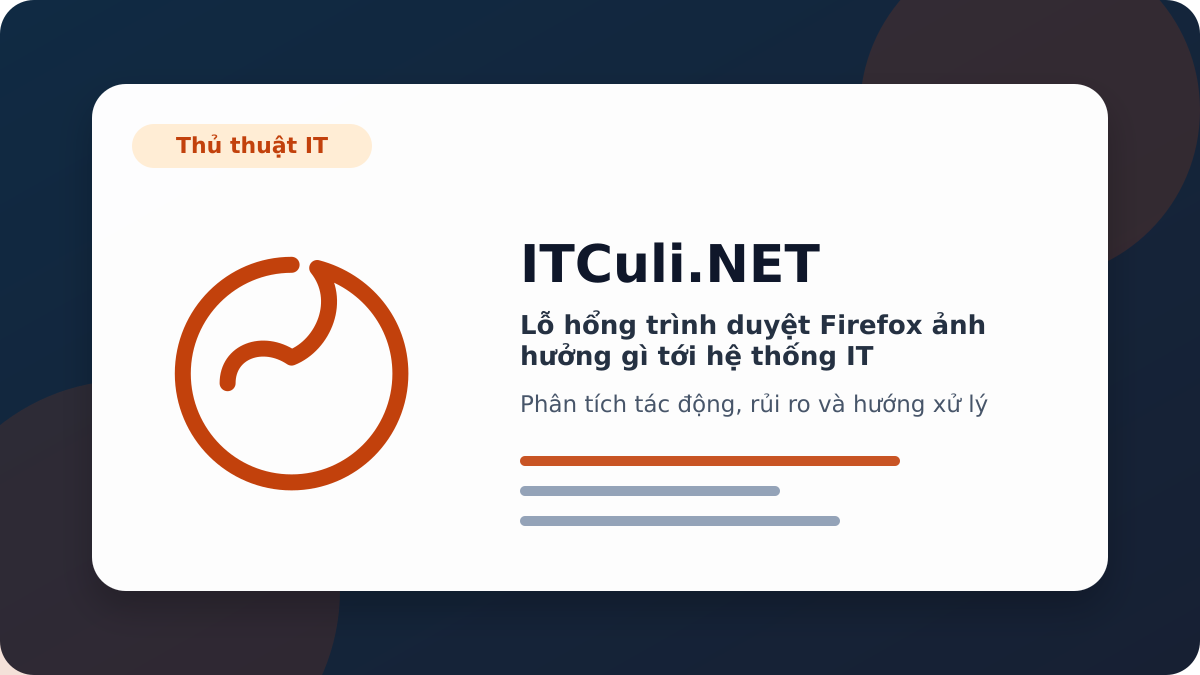 trình duyệt Firefox phân tích tác động