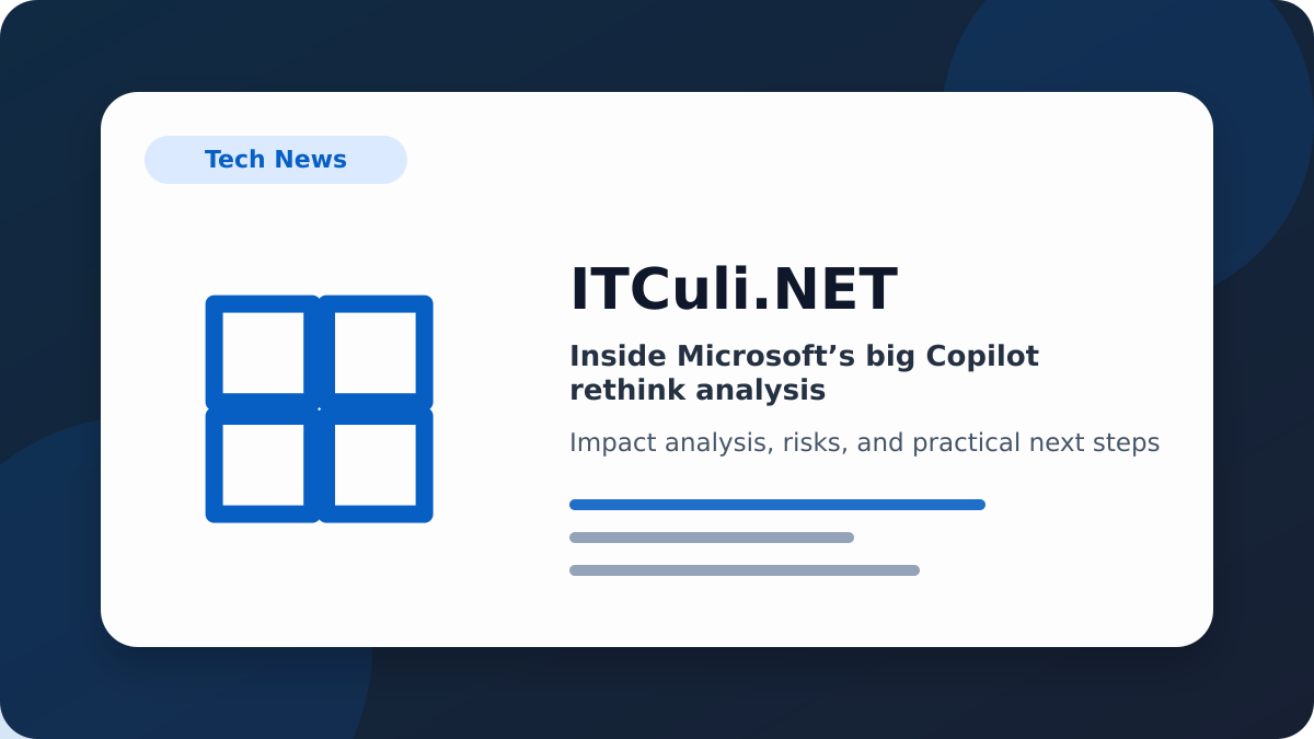 Inside Microsoft’s impact analysis